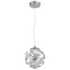 Globo Virina Hanglamp LED Chroom, 1-licht