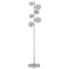 Globo Virina Staande lamp LED Chroom, 1-licht