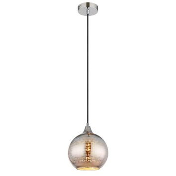 Globo Lourdes Hanglamp Wit, 1-licht