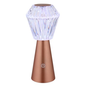 Globo Polimi Tafellamp LED Messing, 1-licht, Kleurwisselaar