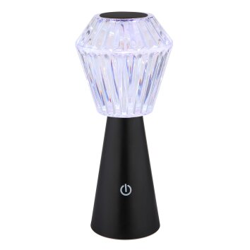 Globo Polimi Tafellamp LED Zwart, 1-licht, Kleurwisselaar