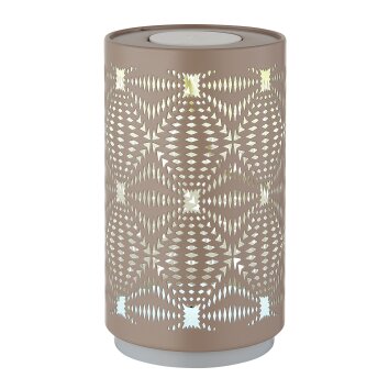 Globo Amiyah Tafellamp LED Wit, 1-licht, Kleurwisselaar