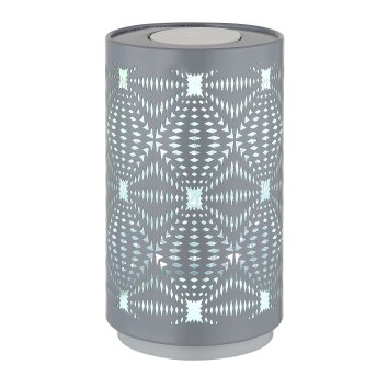 Globo Amiyah Tafellamp LED Wit, 1-licht, Kleurwisselaar