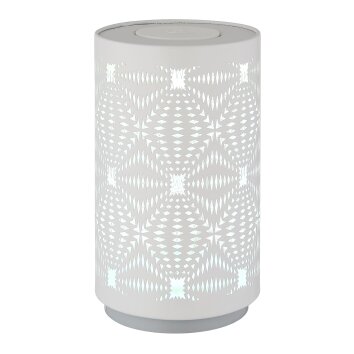 Globo Amiyah Tafellamp LED Wit, 1-licht, Kleurwisselaar