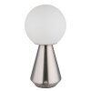 Globo Sora Tafellamp LED Nikkel mat, 1-licht