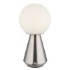 Globo Sora Tafellamp LED Nikkel mat, 1-licht