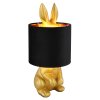 Globo Rabbit Tafellamp Goud, 1-licht