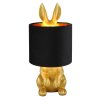 Globo Rabbit Tafellamp Goud, 1-licht