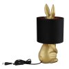 Globo Rabbit Tafellamp Goud, 1-licht