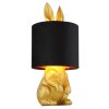 Globo Rabbit Tafellamp Goud, 1-licht