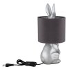 Globo Rabbit Tafellamp Zilver, 1-licht