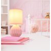Globo Sylas Tafellamp Roze, 1-licht