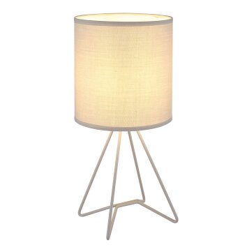 Globo Tamian Tafellamp Grijs, 1-licht