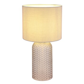 Globo Sofia Tafellamp Grijs, 1-licht