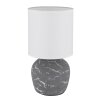 Globo Marble Tafellamp Grijs, 1-licht