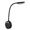 Globo Pegasi Wandlamp LED Zwart, 1-licht