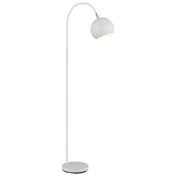 Globo Benno Staande lamp Wit, 1-licht