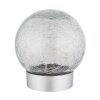 Globo Soona Tafellamp LED Zilver, 1-licht