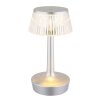 Globo Lucio Tafellamp LED Zilver, 1-licht