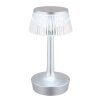 Globo Lucio Tafellamp LED Zilver, 1-licht
