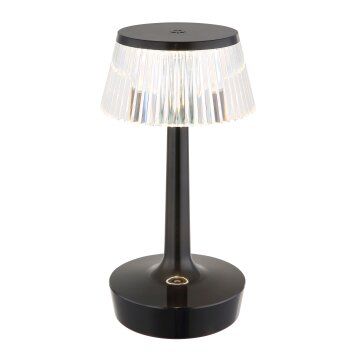 Globo Lucio Tafellamp LED Zwart, 1-licht