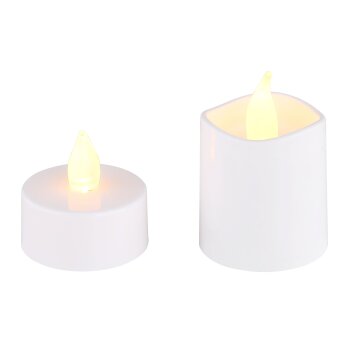Globo Candly deco licht LED Wit, 1-licht