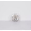 Globo Winteria deco licht LED Zilver, Transparant, Helder, Wit, 12-lichts