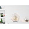 Globo Winteria deco licht LED Zilver, Transparant, Helder, Wit, 12-lichts