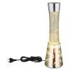 Lava lamp  Globo Sparkle lavalamp, Tafellamp LED Chroom, 1-licht