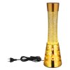 Lava lamp  Globo Sparkle lavalamp, Tafellamp LED Goud, 1-licht