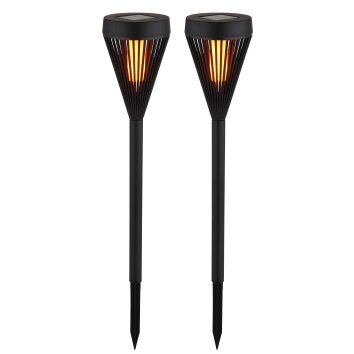 Globo Solarleuchte Zonne-licht LED Zwart, 6-lichts