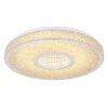 Globo Astania Plafondlamp LED Chroom, Wit, 1-licht