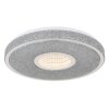 Globo Astania Plafondlamp LED Chroom, Wit, 1-licht