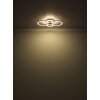 Globo Loretta Plafondlamp LED Zwart, 1-licht