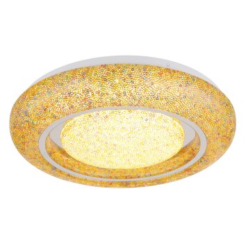 Globo Rada Plafondlamp LED Wit, 1-licht