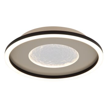 Globo Wiley Plafondlamp LED Grijs, Wit, 1-licht