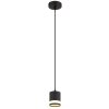 Globo Lucero Hanglamp Zwart, 1-licht