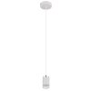 Globo Korben Hanglamp Wit, 1-licht