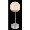 Globo Gavin Tafellamp LED Zilver, 1-licht