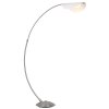 Globo Robles Staande lamp LED Nikkel mat, 1-licht