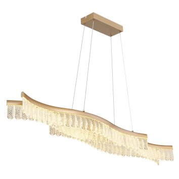 Globo Juliet Hanglamp LED Goud, 1-licht