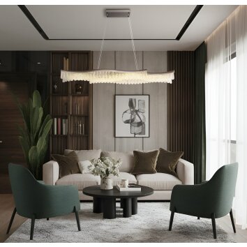 Globo Juliet Hanglamp LED Antraciet, 1-licht