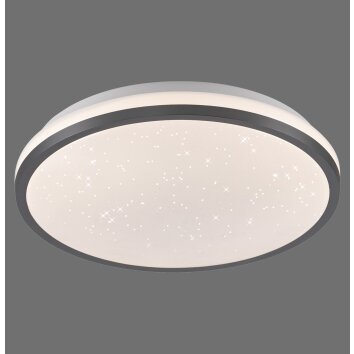 Lichten Direct KYLE Plafondlamp LED Zwart, 1-licht