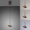 Paul Neuhaus Q-Serie Q-Rotate Hanglamp LED Bruin, 1-licht, Afstandsbediening
