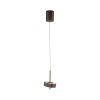 Paul Neuhaus Q-Serie Q-Rotate Hanglamp LED Bruin, 1-licht, Afstandsbediening