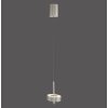 Paul Neuhaus Q-Serie Q-Rotate Hanglamp LED Zilver, 1-licht, Afstandsbediening