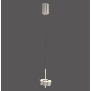 Paul Neuhaus Q-Serie Q-Rotate Hanglamp LED Zilver, 1-licht, Afstandsbediening