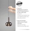 Paul Neuhaus Verlichting Irides Hanglamp LED Bruin, 3-lichts