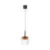 Paul Neuhaus Q-Serie Q-Kon Hanglamp LED Bruin, 1-licht, Afstandsbediening