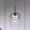 Paul Neuhaus Q-Serie Q-Kon Hanglamp LED Bruin, 1-licht, Afstandsbediening